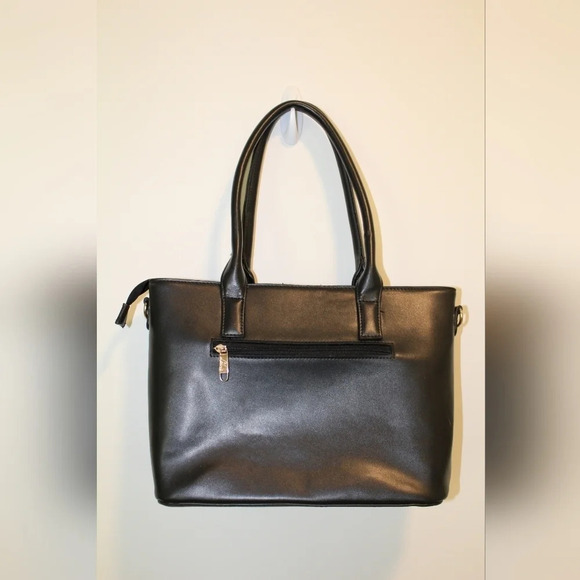 C- Lavie World black horse faux leather tote handbag - Picture 7 of 12